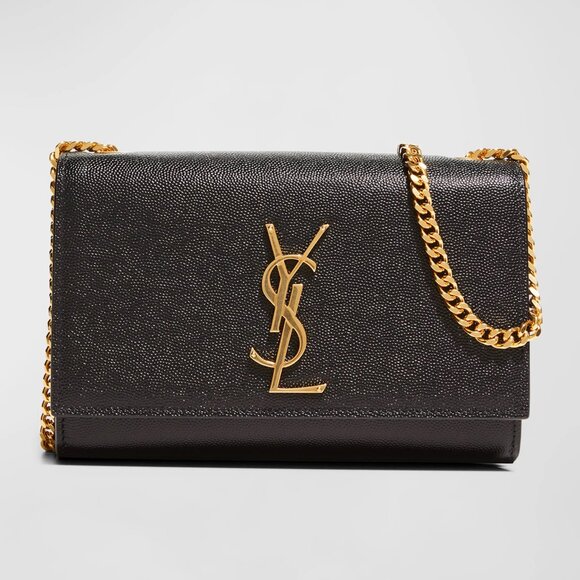 Kate Small YSL Crossbody Bag in Grained Leather - Picture 1 of 11